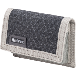 Think Tank Battery Holder 2 (Wallet 2 standard DSLR or Mirrorless Batteries) Grey