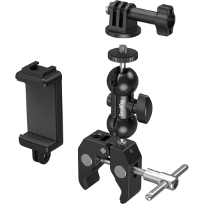 SmallRig 4373 Crab-Shaped Super Clamp Kit with Ballhead & Magic Arm