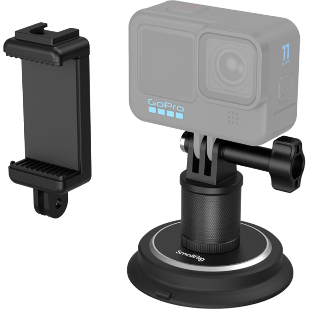 SmallRig 4347 Suction Cup Mounting Support for Action Cameras