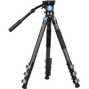 Sirui Carbon Fiber Tripod Kit with VideoHead L-324F + VH-10