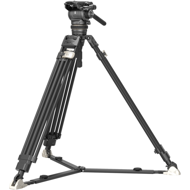 SmallRig 4463 Heavy-Duty Carbon Fiber Tripod Kit AD-120