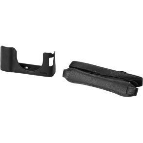 SmallRig 4700 Leather Half Case Kit for FUJIFILM X100VI (Black)