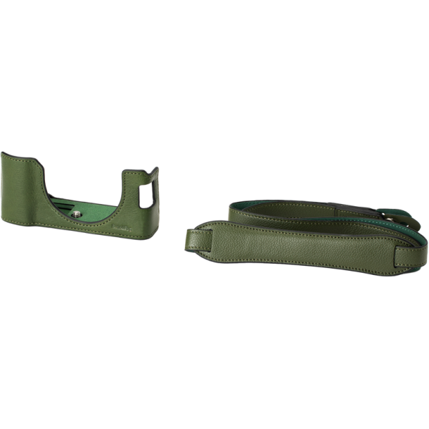 SmallRig 4701 Leather Half Case Kit for FUJIFILM X100VI (Green)