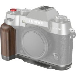 SmallRig 4736 Wooden L-Shape Grip for Fujifilm X-T50 Charcoal Silver