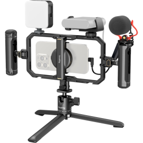 SmallRig 4704 All-in-One Video Kit for Smartphone Creators Qucik Pro Edition