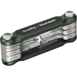 SmallRig 4812 x FILM RIOT 7-in-1 Folding Wrench Set with Multiple Angle Positioning Green