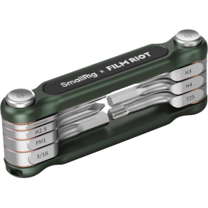 SmallRig 4812 x FILM RIOT 7-in-1 Folding Wrench Set with Multiple Angle Positioning Green