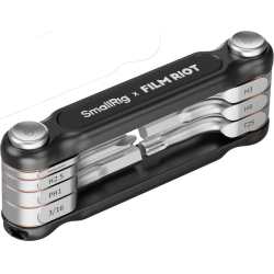 SmallRig 4374 x FILM RIOT 7-in-1 Folding Wrench Set with Multiple Angle Positioning Black