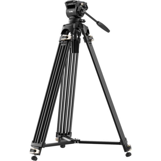 SmallRig 4686 Heavy-Duty Fluid Head Video Tripod Kit AD-01S