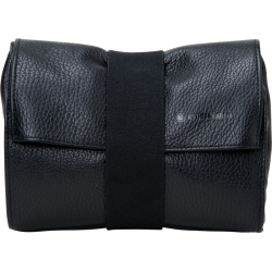 Artisan &amp; Artist | ACAM-78 | Leather Pouch in Kipskin Leather (L) Black