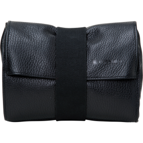 Artisan & Artist | ACAM-78 | Leather Pouch in Kipskin Leather (L) Black