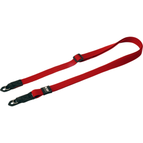Artisan & Artist | ACAM-100A | Slim & Soft Cloth Camera strap - Leica M/mirrorless (w/Ring) Red