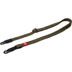 Artisan &amp; Artist | ACAM-100A | Slim &amp; Soft Cloth Camera strap - Leica M/mirrorless (w/Ring) Khaki