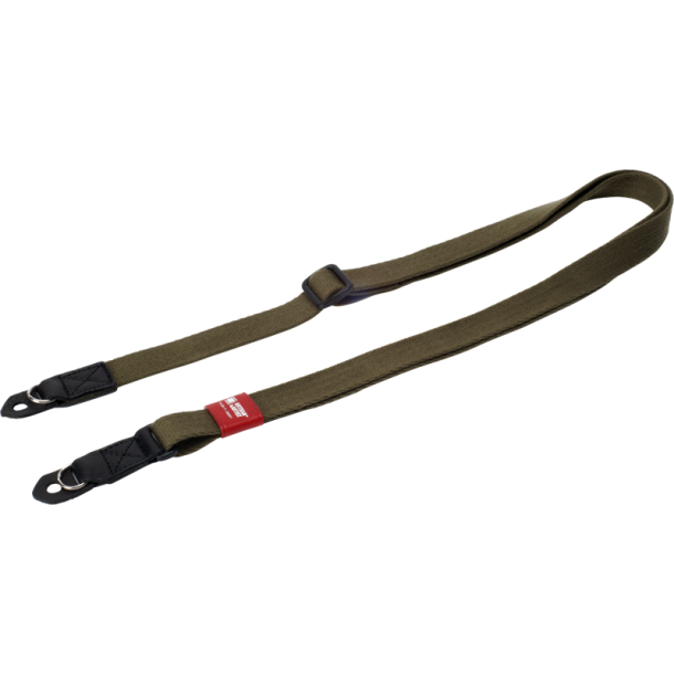 Artisan &amp; Artist | ACAM-100A | Slim &amp; Soft Cloth Camera strap - Leica M/mirrorless (w/Ring) Khaki