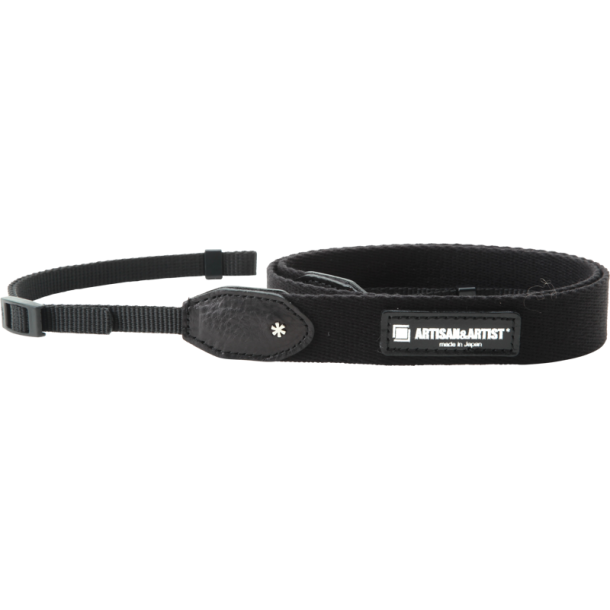 Artisan &amp; Artist | ACAM-110A | Slim Cloth Strap, 25mm (w/Tape-type) Black