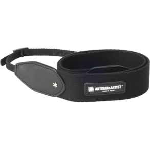 Artisan & Artist | ACAM-110A | Wide Cloth Strap, 38mm (w/Tape-type) Black