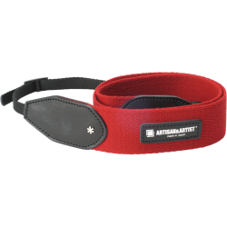 Artisan &amp; Artist | ACAM-110A | Wide Cloth Strap, 38mm (w/Tape-type) Red