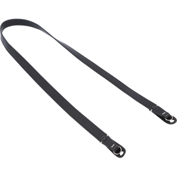 Artisan &amp; Artist | ACAM-287 | Leather Strap (w/Ring-type/Eyelets) Black