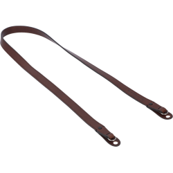 Artisan &amp; Artist | ACAM-287 | Leather Strap (w/Ring-type/Eyelets) Dark Brown