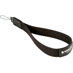 Artisan &amp; Artist | ACAM-296 | Wrist Cloth Strap, thin paracord (w/Loop) Black