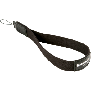 Artisan & Artist | ACAM-296 | Wrist Cloth Strap, thin paracord (w/Loop) Black