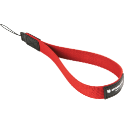 Artisan &amp; Artist | ACAM-296 | Wrist Cloth Strap, thin paracord (w/Loop) Red