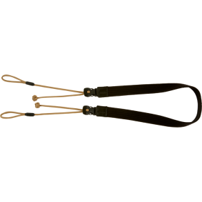 Artisan & Artist | ACAM-P25 | Wide Length Parachute Cord Strap w/adjustable lengths (d-ring) Tan