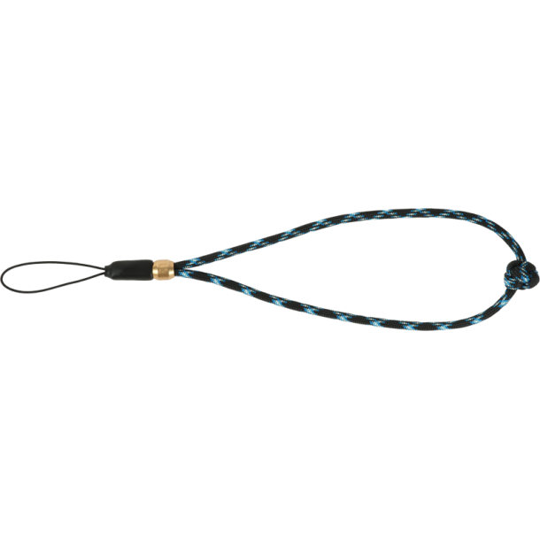 Artisan &amp; Artist | ACAM-P04H | Multi Paracord Hand strap w/ Celtic button knot (w/Loop) Black/Blue