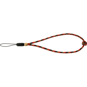 Artisan & Artist | ACAM-P04H | Multi Paracord Hand strap w/ Celtic button knot (w/Loop) Red/Black