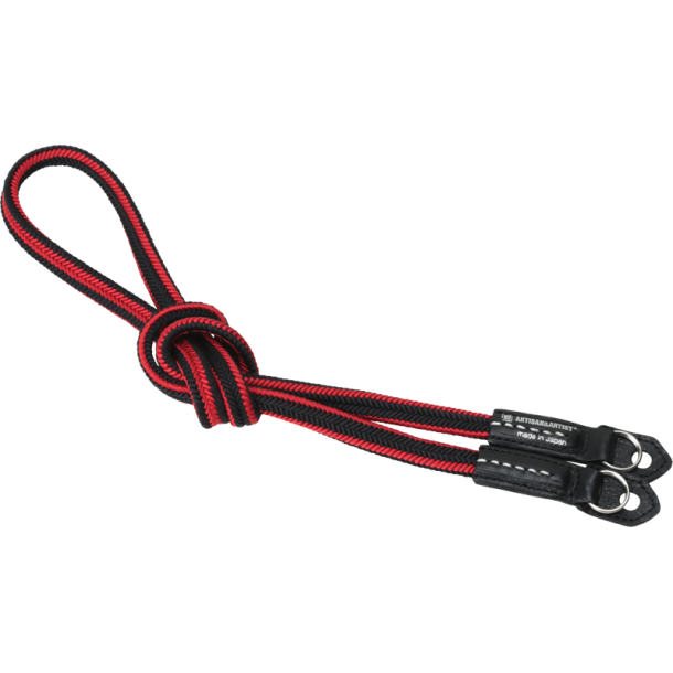 Artisan &amp; Artist | ACAM-310N | Silk Camera Strap, Black/Red