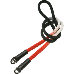Artisan &amp; Artist | ACAM-316G | Silk Camera Strap | Gradation, Black/Red