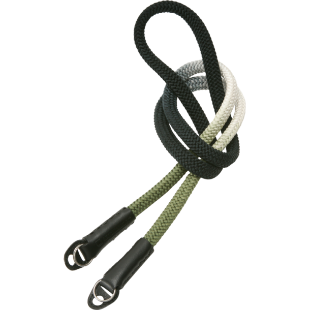 Artisan &amp; Artist | ACAM-316G | Silk Camera Strap | Gradation, Black/Khaki