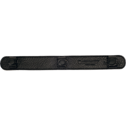 Artisan &amp; Artist | ACAM-30 | Leather Neck Pad For Silk Strap, Black