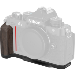 SmallRig 4801 L-Shape Mount Plate with Wooden Handle for Nikon Z f