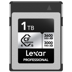 Lexar CFexpress 4.0 Pro Silver Type B R3600/W3300 1TB