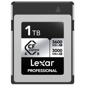 Lexar CFexpress 4.0 Pro Silver Type B R3600/W3300 1TB