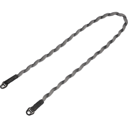 Artisan &amp; Artist I ACAM-707 I Spiral Cord Strap, Black/White