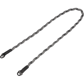 Artisan & Artist I ACAM-707 I Spiral Cord Strap, Black/White