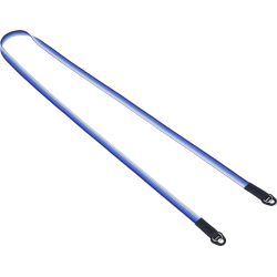 Artisan &amp; Artist I ACAM-322A I Silk camera strap (Long), Navy/Silver