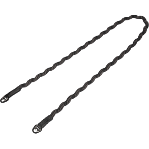 Artisan & Artist I ACAM-707 I Spiral Cord Strap, Black/Grey