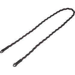 Artisan &amp; Artist I ACAM-708 I Spiral Cord Strap (Long), Black/Grey