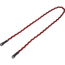 Artisan &amp; Artist I ACAM-708 I Spiral Cord Strap (Long), Red/Black