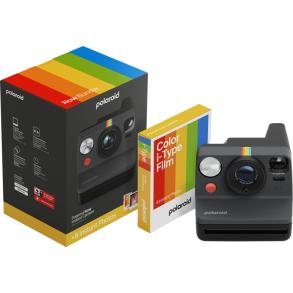 Polaroid Now Gen 3 Black bundle with Color Film (8 photos)