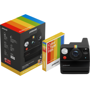 Polaroid Now+ Gen 3 Black bundle with Color Film (8 photos)