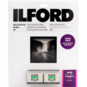 Ilford Multigrade RC deluxe Gloss valuepack incl HP5 Plus films