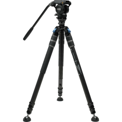Sirui One Step Height Adjustment Carbon Video Tripod Kit SVS60 + S3