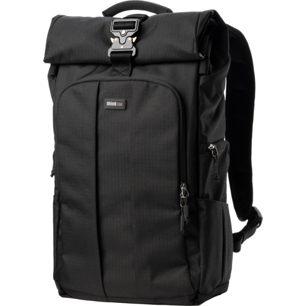 Think Tank FocusPoint 30L I Hybrid RollTop Backpack I Asphalt Black