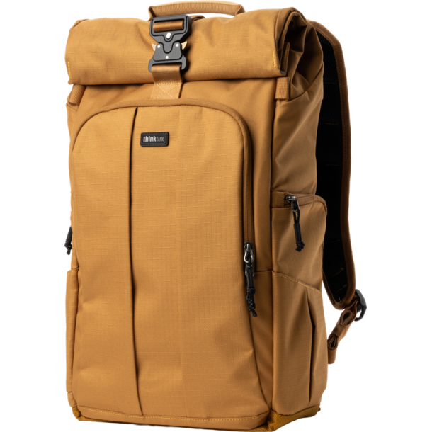 Think Tank FocusPoint 30L I Hybrid RollTop Backpack I Golden Hour