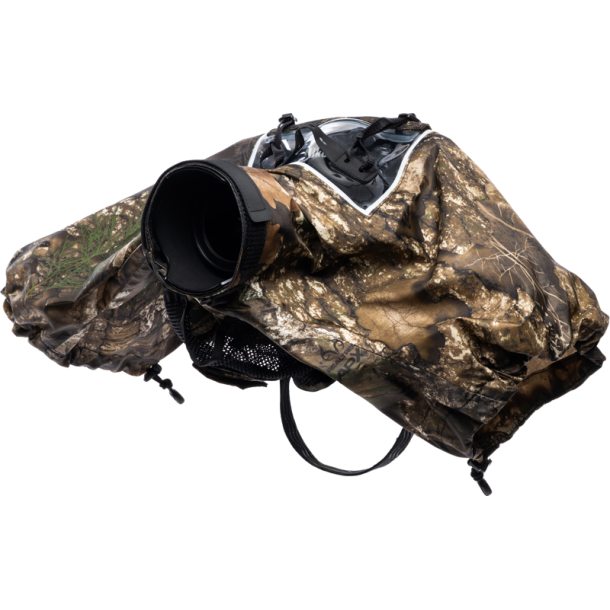 Think Tank Rain Cover I RealTree APX Camo (EYEPIECE REQUIRED) I Hydrophobia D 24-70 V3