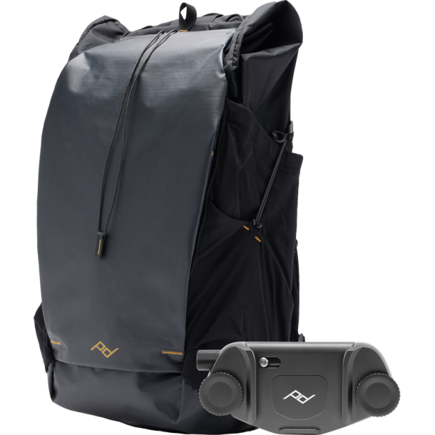 Peak Design Outdoor Backpack 45L Black + Capture Clip FOC I Bundle Promotion